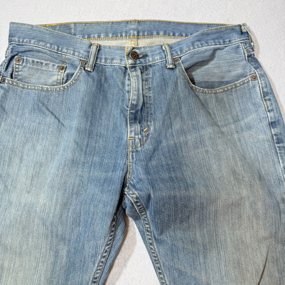 Levi Strauss Co 559 Relaxed Fit Light Wash Denim Jeans Mens Size W34 L30